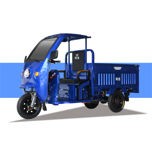 Safety electric tricycle for adults